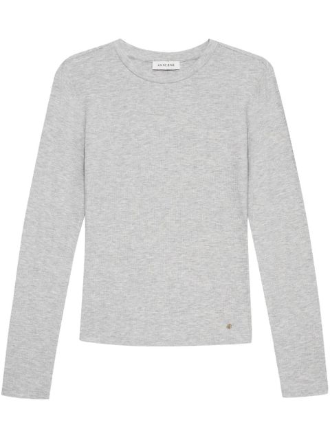 ANINE BING Jo T-shirt - Grey - zdjęcie produktu nr 1
