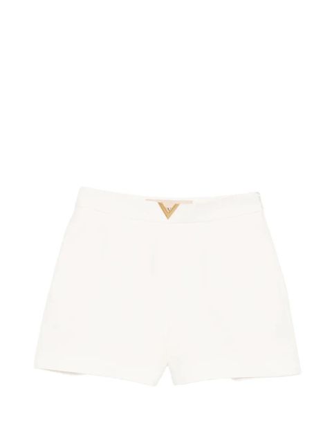 Valentino Garavani logo-detail tailored shorts - Neutrals - zdjęcie produktu nr 1