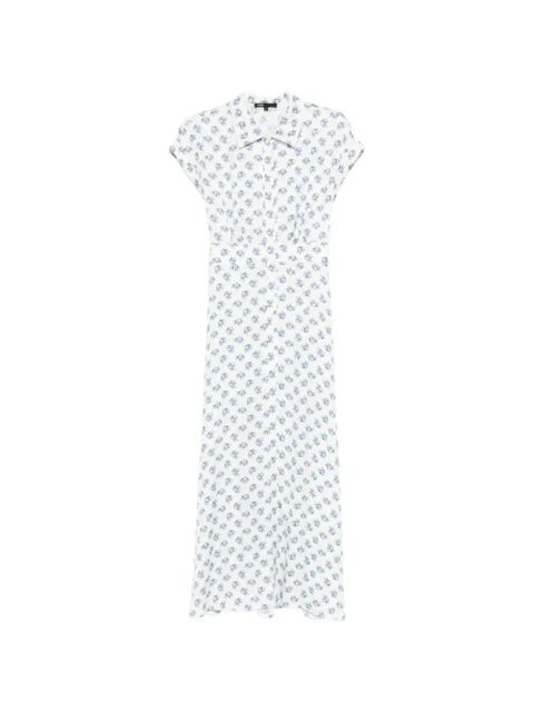 Maje floral button maxi dress - White - zdjęcie produktu nr 1