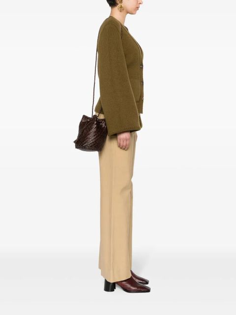 DRAGON DIFFUSION Pompom Double Jump bucket bag - Brown - zdjęcie produktu nr 2