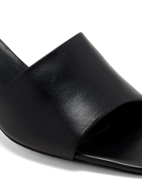 Aeyde 60mm Jeanie mules - Black