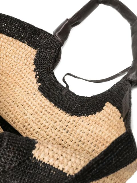 Hereu Fonol knotted-detail tote bag - Neutrals