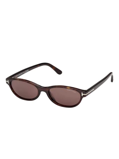 TOM FORD Eyewear T-logo sunglasses - Brown