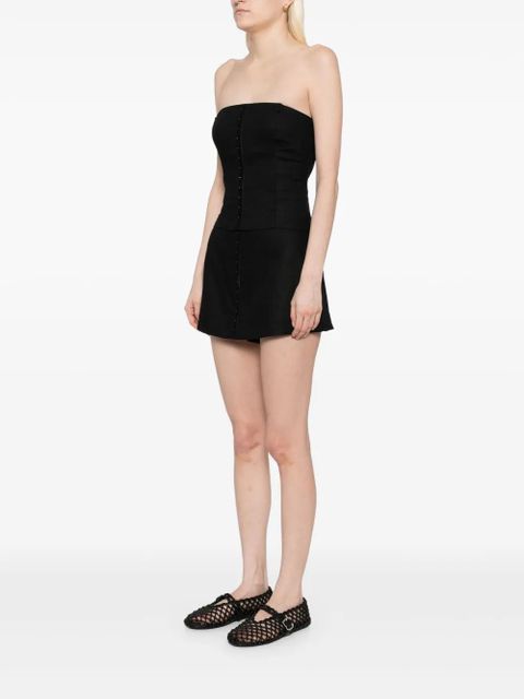 Reformation Sophie linen two piece - Black