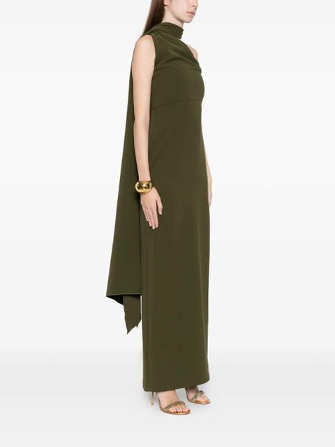 Solace London Demi maxi dress - Green