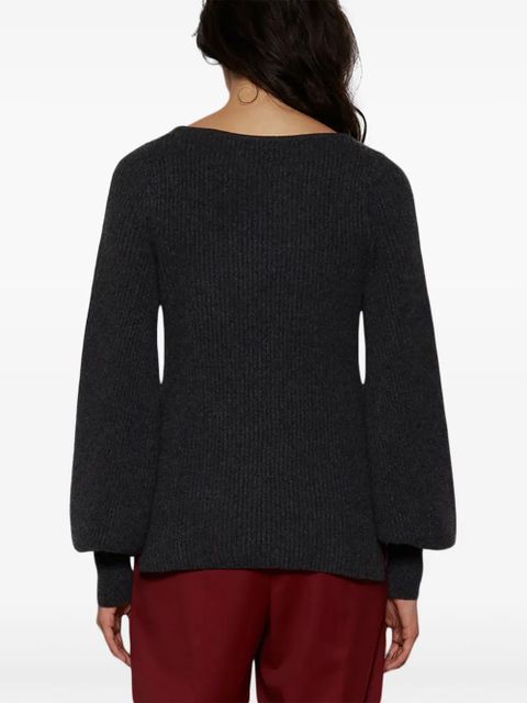 LouLou de Saison ribbed-knit jumper - Grey