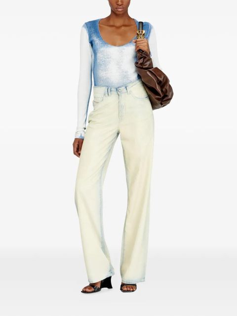 Diesel L Grab-D gathered shoulder bag - Brown - zdjęcie produktu nr 2