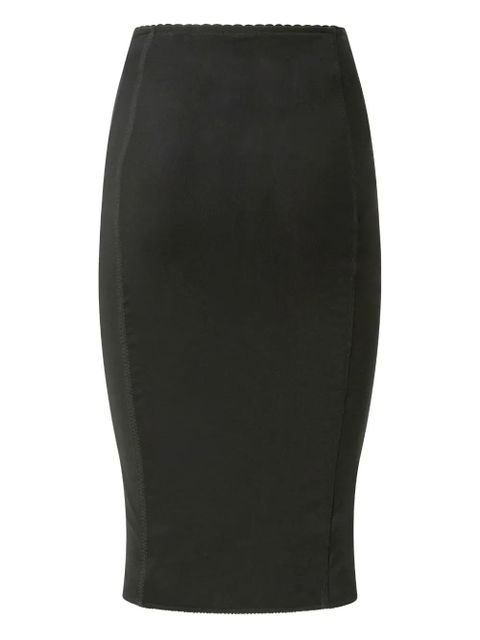 PINKO seam-detail pencil skirt - Black - zdjęcie produktu nr 2