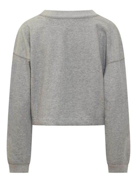 MARANT ÉTOILE Margot cropped sweatshirt - Grey - zdjęcie produktu nr 2