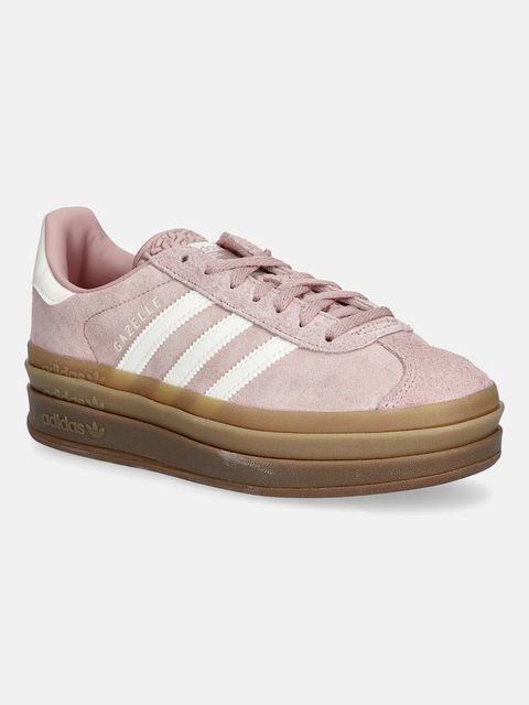 adidas Originals sneakersy zamszowe Gazelle Bold W damskie kolor różowy JS3903 - zdjęcie produktu nr 1