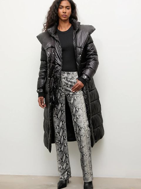 Answear.LAB kurtka kolor czarny zimowa