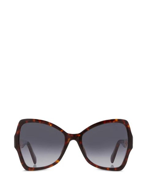 Moschino chain-link sunglasses - Brown - zdjęcie produktu nr 1