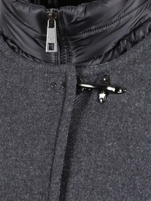 Tod's hook-detail wool cape - Grey - zdjęcie produktu nr 2