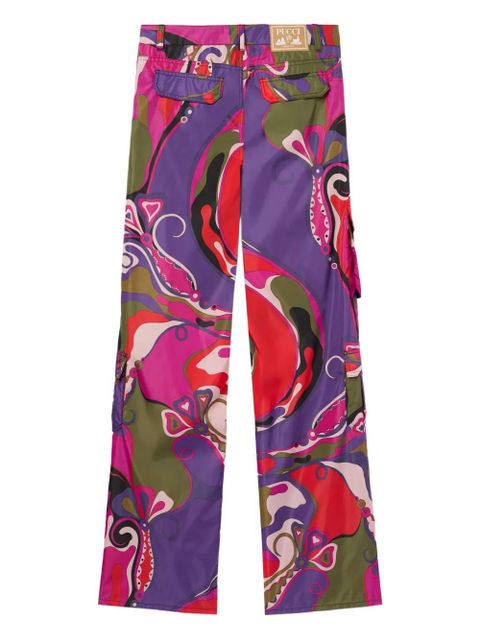 PUCCI orchidée print cargo trousers - Purple - zdjęcie produktu nr 2