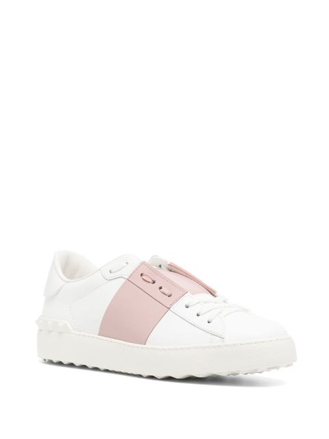 Valentino Garavani Open low-top leather sneakers - White