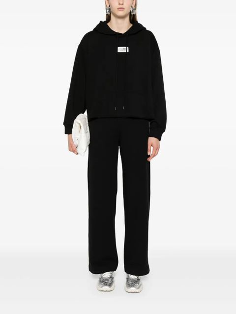 MM6 Maison Margiela single-stitch straight trousers - Black - zdjęcie produktu nr 2
