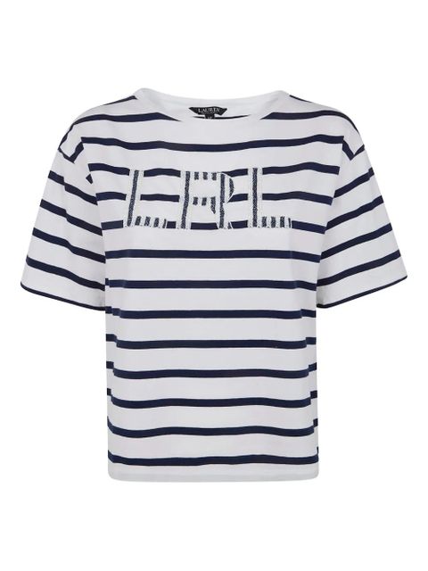 Lauren Ralph Lauren striped T-shirt - White - zdjęcie produktu nr 1