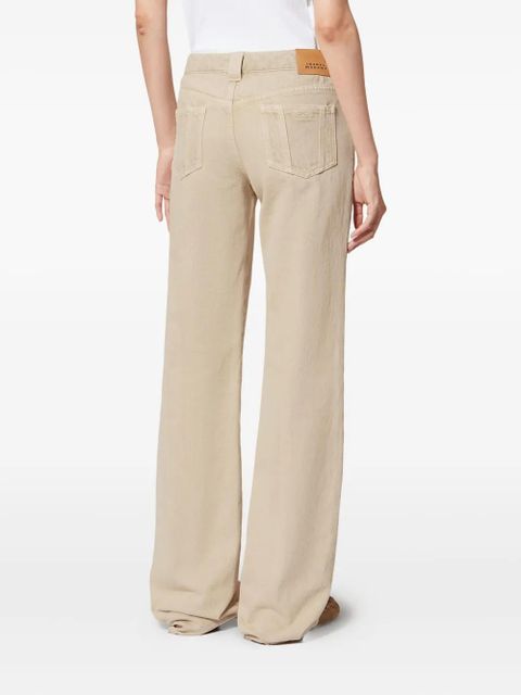MARANT ÉTOILE Jaylis five-pockets jeans - Neutrals