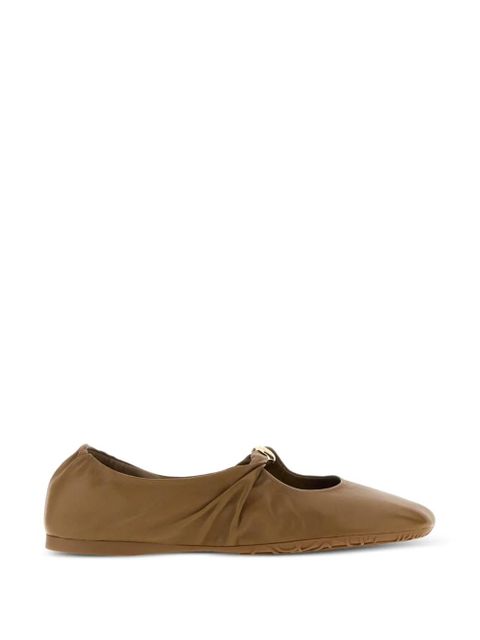 LOEWE twisted pebble slide sneakers - Brown - zdjęcie produktu nr 1