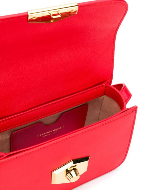 Alexander McQueen small Wicca shoulder bag - Red