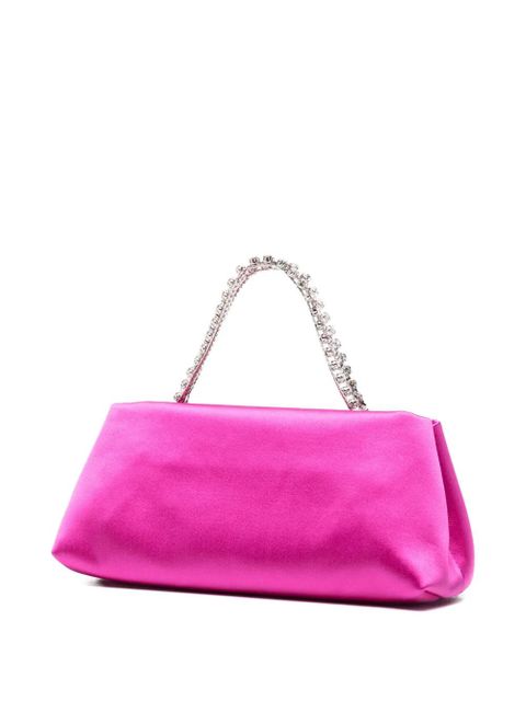 Aquazzura mini Temptation crystal-embellished tote bag - Pink