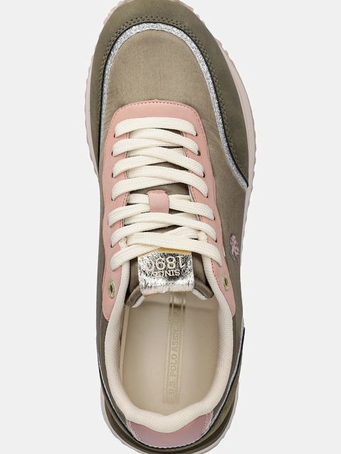 U.S. Polo Assn. sneakersy SACHA009C kolor zielony SACHA009W/ENH1