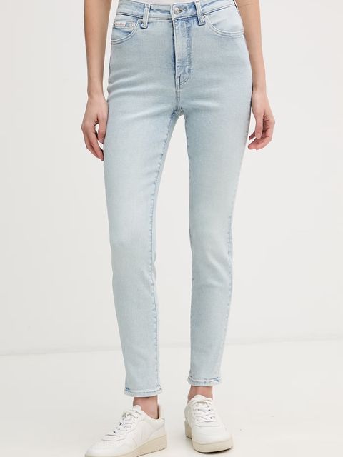 Calvin Klein Jeans jeansy skinny damskie - zdjęcie produktu nr 1
