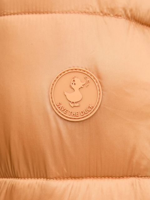 Save The Duck kurtka LYSA kolor brązowy zimowa D40279W.IRIS21