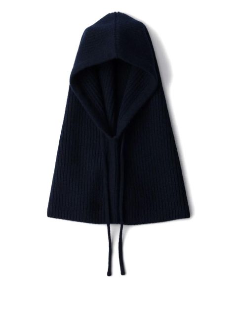 Prada triangle-logo balaclava - Blue - zdjęcie produktu nr 1