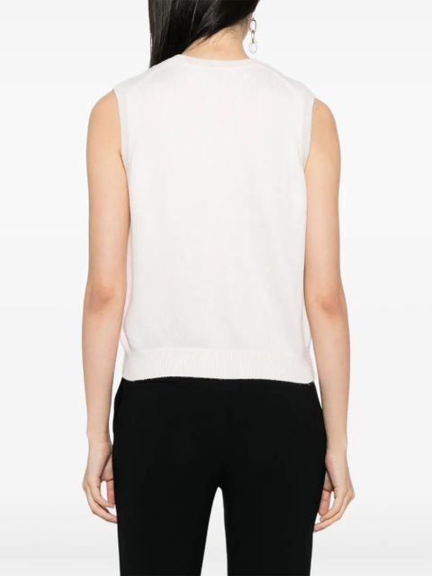 TOM FORD knitted vest - Neutrals