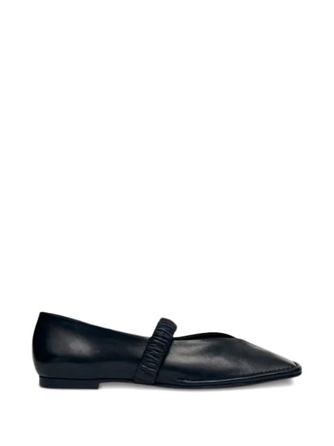 ALOHAS Lautan ruched ballet flats - Black - zdjęcie produktu nr 1