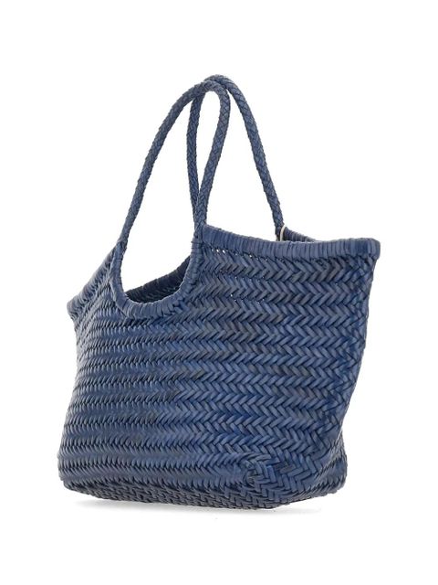 DRAGON DIFFUSION woven top handle shoulder bag - Blue - zdjęcie produktu nr 2