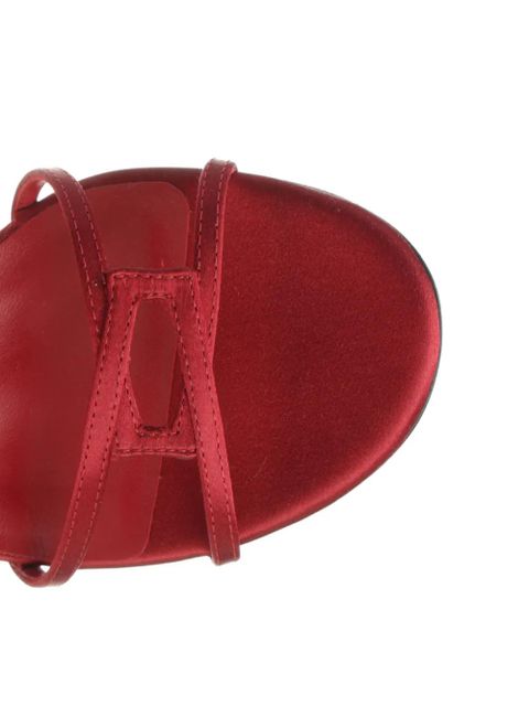 Jimmy Choo Leo 100 strappy sandals - Red