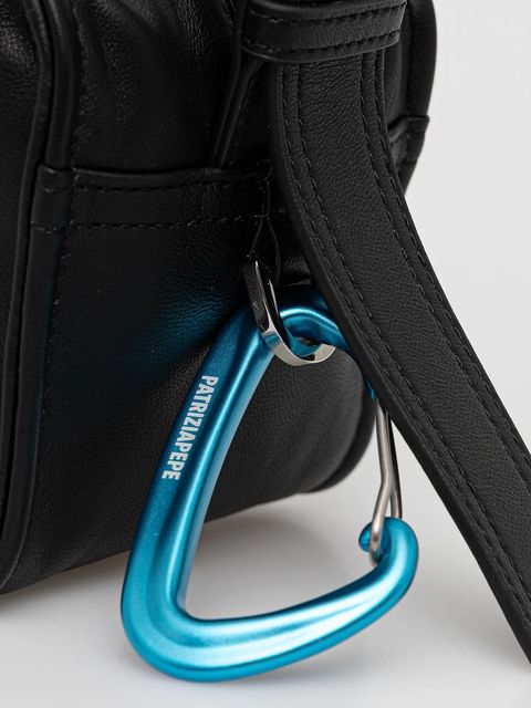 Patrizia Pepe torebka skórzana kolor czarny 2B0153 L113