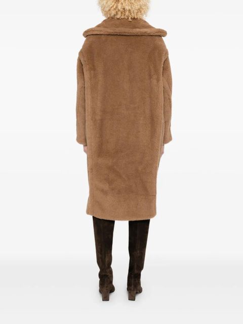 Max Mara teddy double-breasted coat - Neutrals - zdjęcie produktu nr 2