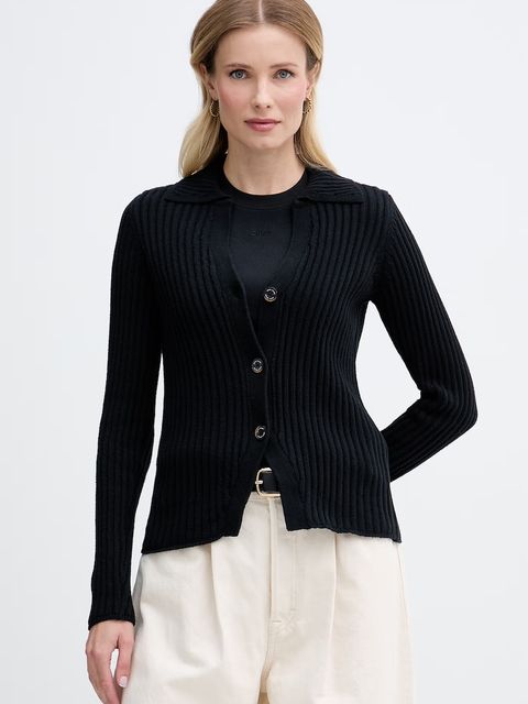 DKNY kardigan damski bawełniany - zdjęcie produktu nr 1