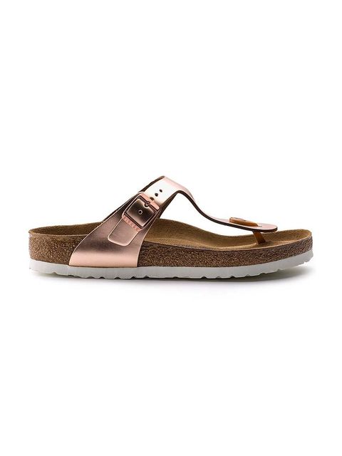 Birkenstock japonki skórzane Gizeh - zdjęcie produktu nr 1