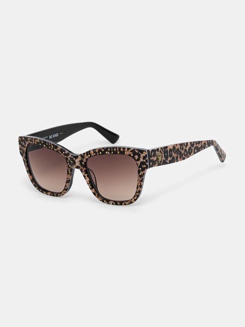 Kurt Geiger London okulary przeciwsłoneczne SHOREDITCH damskie kolor brązowy 4738839679