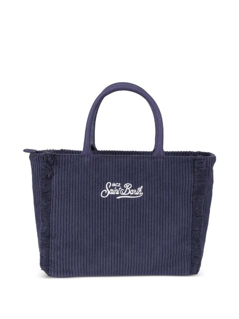 MC2 Saint Barth Colette corduroy tote bag - Blue - zdjęcie produktu nr 2