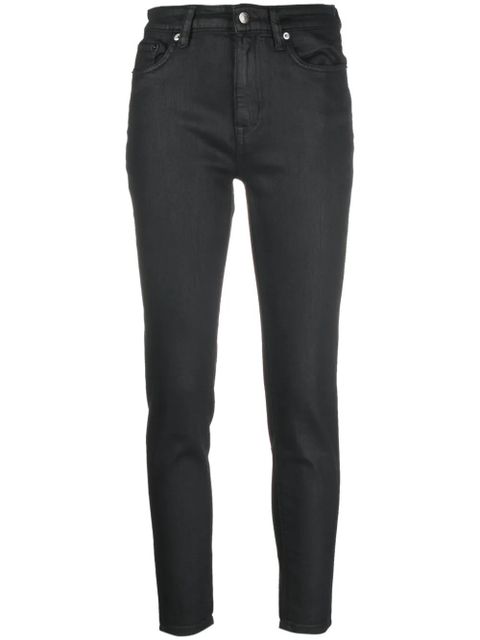 Lauren Ralph Lauren high-rise skinny-leg jeans - Black - zdjęcie produktu nr 1