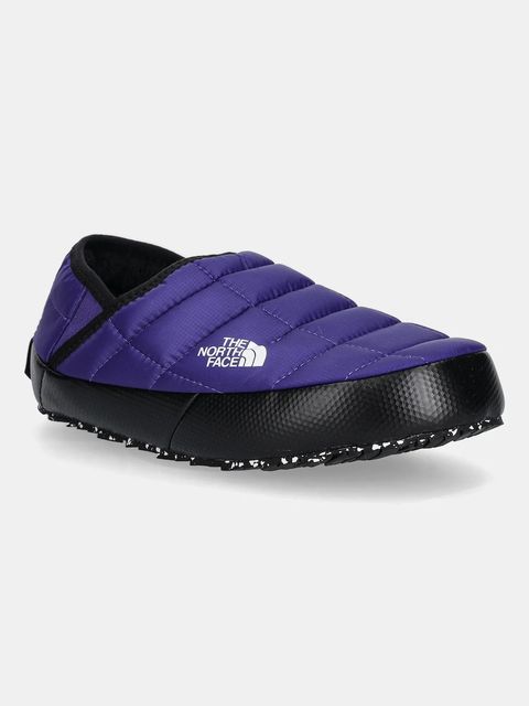The North Face kapcie Thermoball Traction Mule V kolor fioletowy NF0A3V1HS961 - zdjęcie produktu nr 1