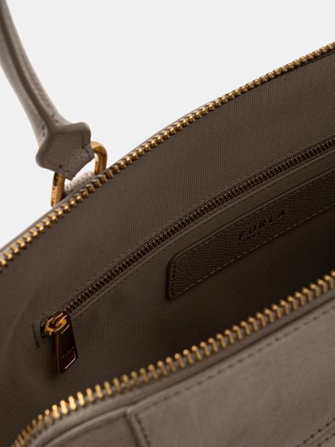 Furla torebka skórzana Giulia L Boston Bag