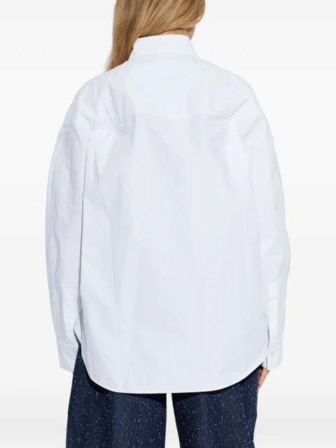 Jacquemus shawl-collar shirt - White