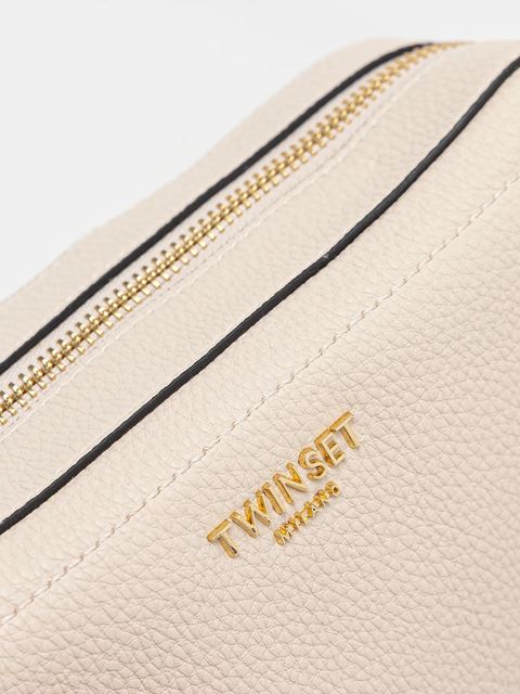 Twinset torebka kolor beżowy 252TB7061