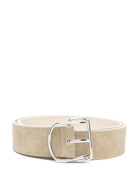 TOTEME swirl suede belt - Neutrals - zdjęcie produktu nr 1