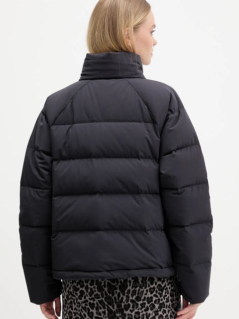 adidas kurtka puchowa Helionic kolor czarny zimowa oversize JN2087