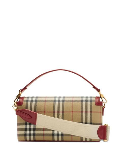 Burberry checked tote bag - Neutrals