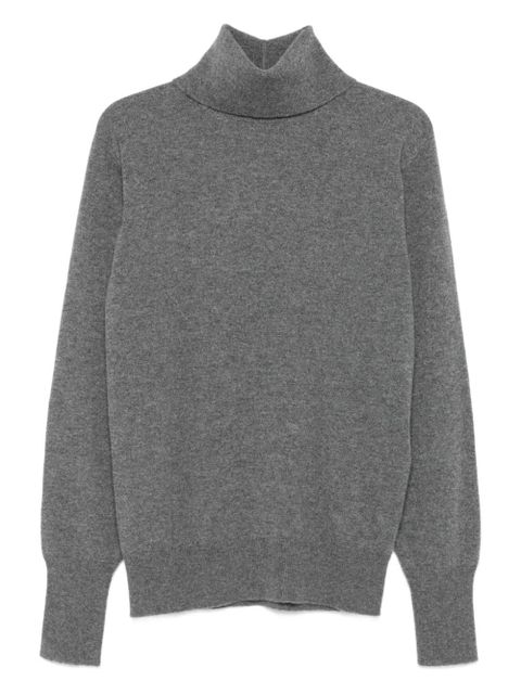 Jil Sander turtleneck cashmere top - Grey - zdjęcie produktu nr 1