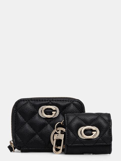 Guess portfel i etui na airpods 2-pack damski kolor czarny GFBOXW P5401 - zdjęcie produktu nr 1