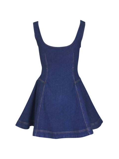 Simkhai denim mini dress - Blue - zdjęcie produktu nr 1